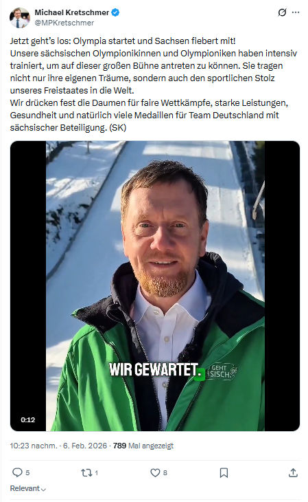 Michael Kretschmer: Jetzt geht’s los...