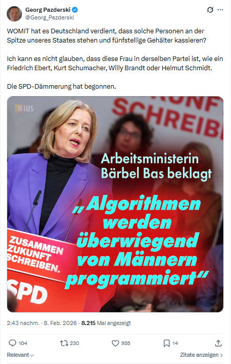 Georg Pazderski: WOMIT hat es Deutschland verdient...