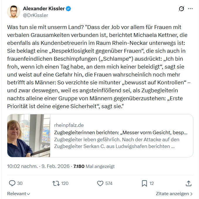 Alexander Kissler: Was tun sie mit unserm Land...