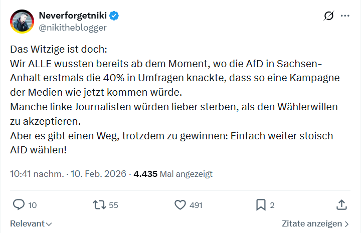 Neverforgetniki: Das Witzige ist doch...
