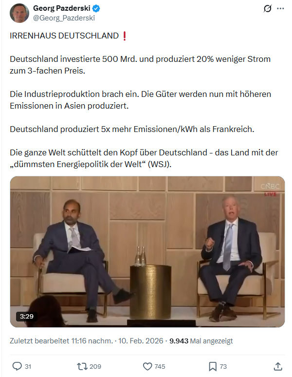 Georg Pazderski: IRRENHAUS DEUTSCHLAND...
