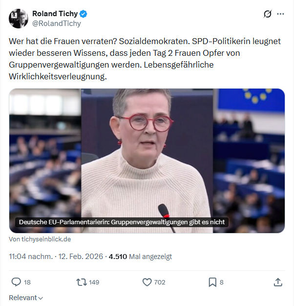Roland Tichy: Wer hat die Frauen verraten...