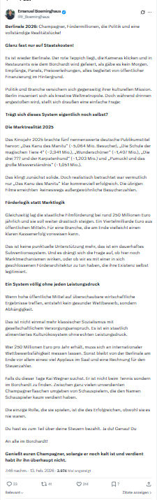 Emanuel Boeminghaus: Berlinale 2026...