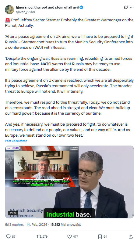 ivan Ignorance: Prof. Jeffrey Sachs...