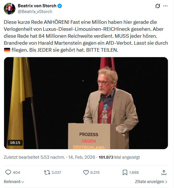 Beatrix von Storch: Diese kurze Rede ANHÖREN...