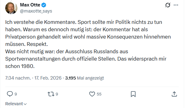 Max Otte: Ich verstehe die Kommentare...