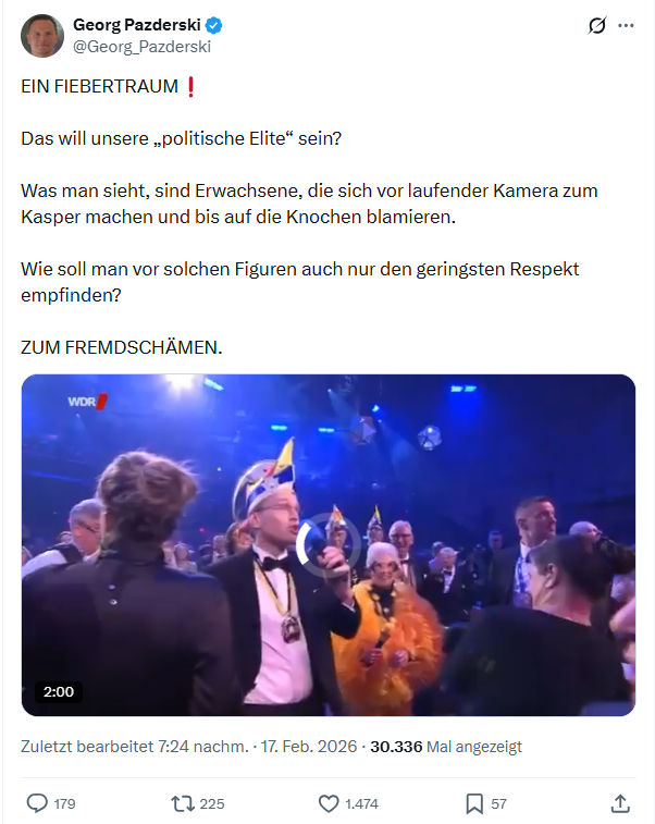 Georg Pazderski: EIN FIEBERTRAUM...