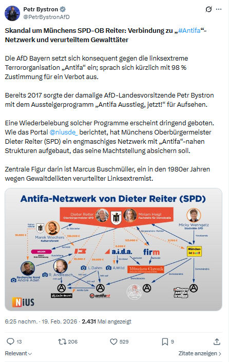 Petr Bystron: Skandal um Münchens SPD-OB Reiter...