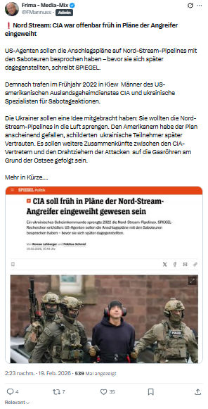 Friedrich Mannus: Nord Stream...