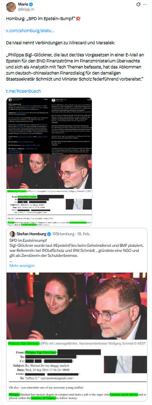 Marie kripp: Homburg: „SPD im Epstein-Sumpf“...