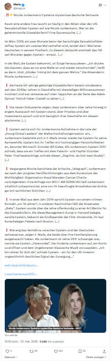 Marie kripp: Nicole Junkermann...