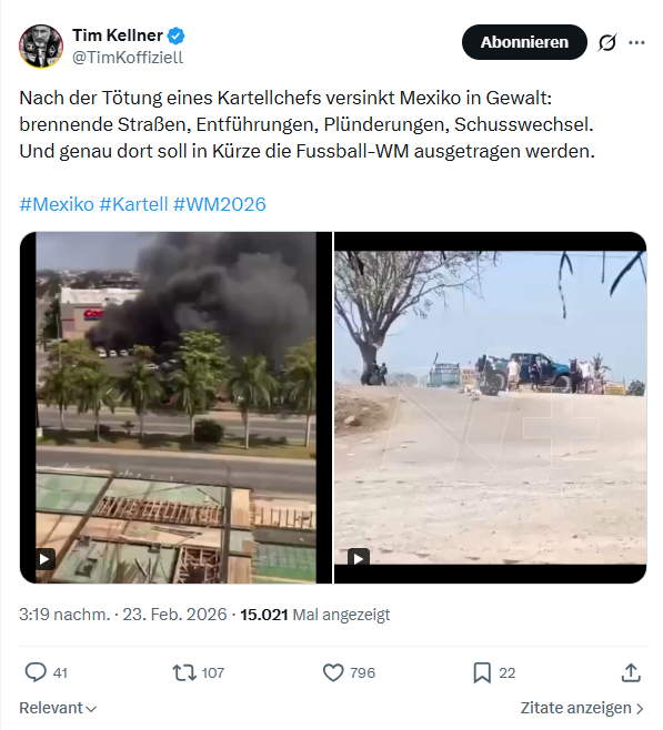 Tim Kellner: Nach der Tötung eines Kartellchefs...