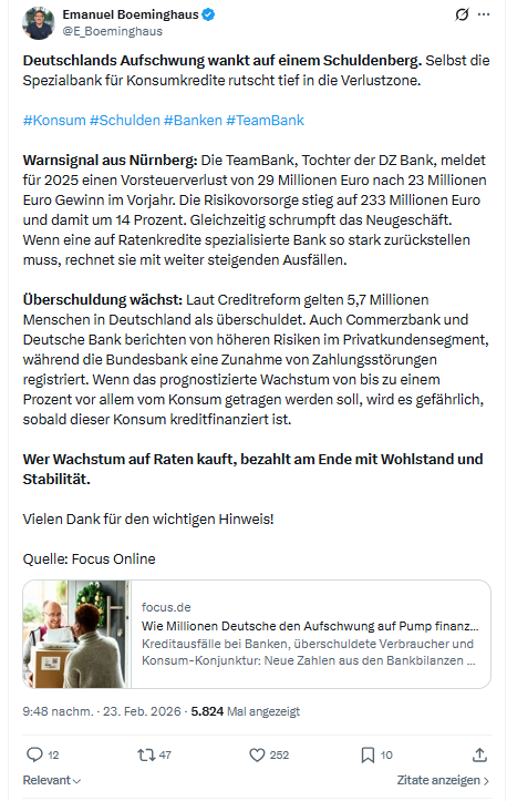Emanuel Boeminghaus: Gleichzeitig schrumpft das Neugeschäft...