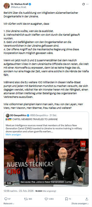Markus Krall: Bericht über die Ausbildung von Mitgliedern...