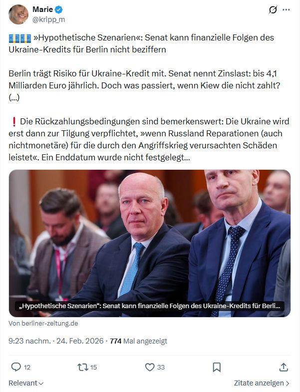 Marie kripp: Hypothetische Szenarien...