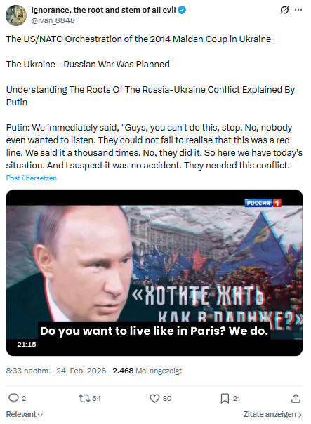 ivan Ignorance: The US/NATO Orchestration of the 2014 Maidan Coup in Ukraine...