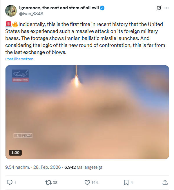 ivan Ignorance: Incidentally, this is the first time in recent history...