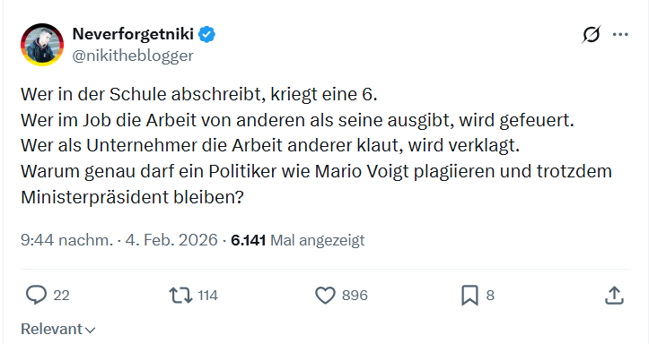 Neverforgetniki: Wer in der Schule abschreibt, kriegt eine 6...