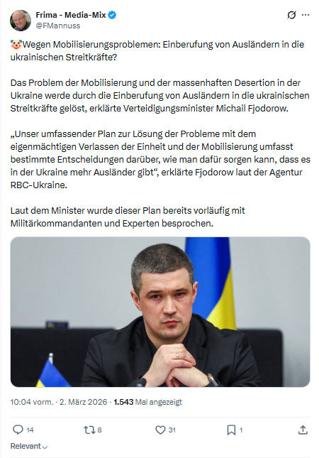 Friedrich Mannus: Wegen Mobilisierungsproblemen...