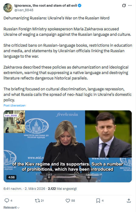 ivan Ignorance: Dehumanizing Russians...