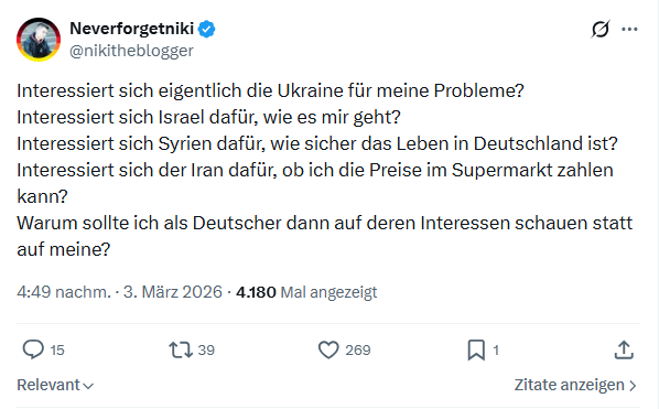 Neverforgetniki: Interessiert sich eigentlich die Ukraine...