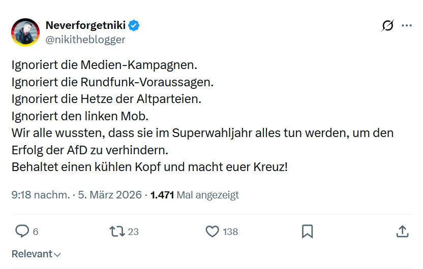 Neverforgetniki: Ignoriert die Medien-Kampagnen...
