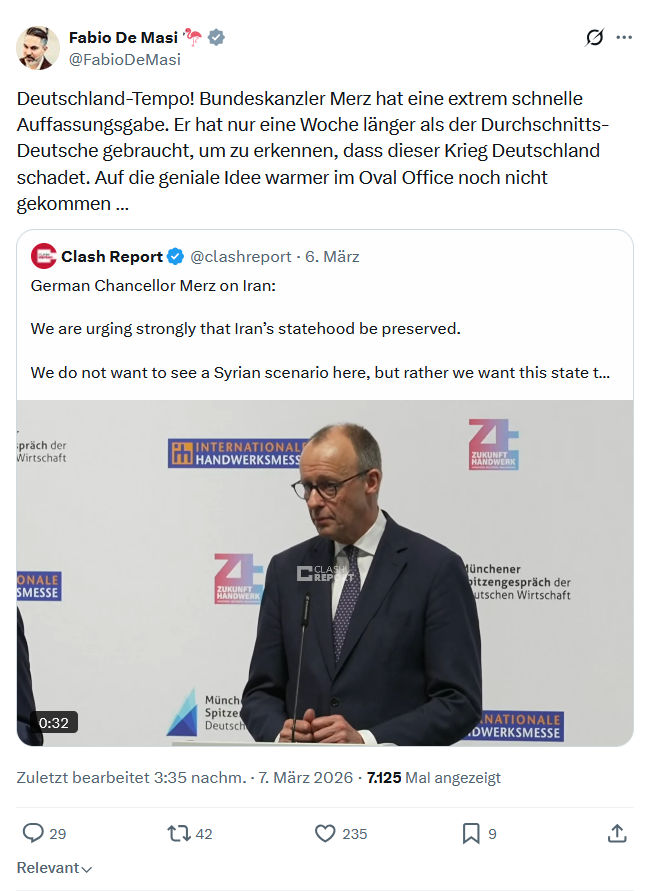 Fabio De Masi: Deutschland-Tempo...