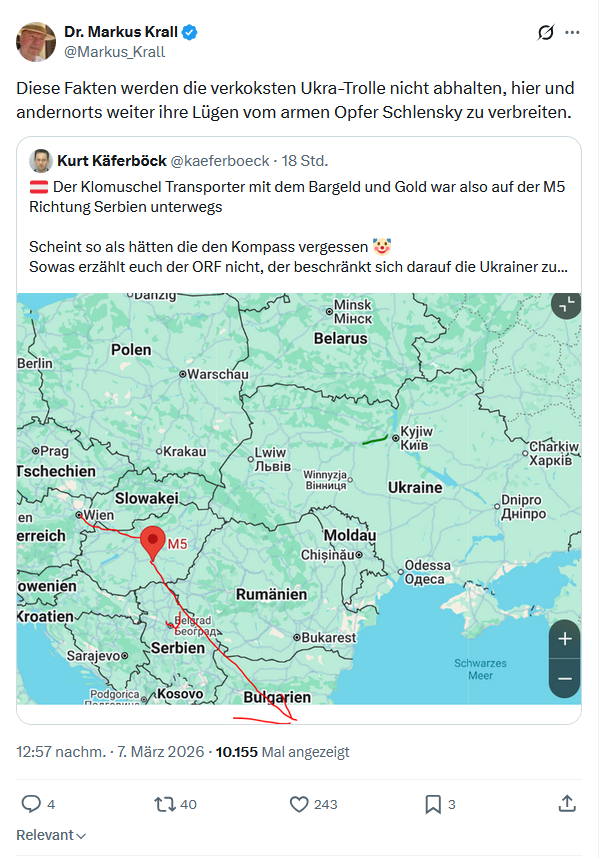 Markus Krall: Diese Fakten werden die verkoksten Ukra-Trolle...