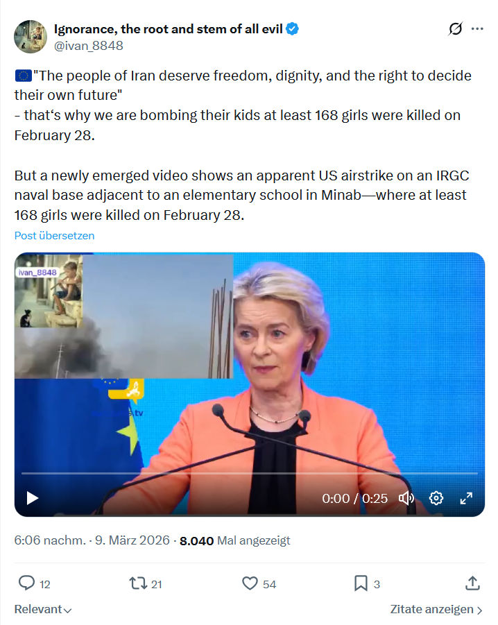 ivan Ignorance: The people of Iran deserve freedom...