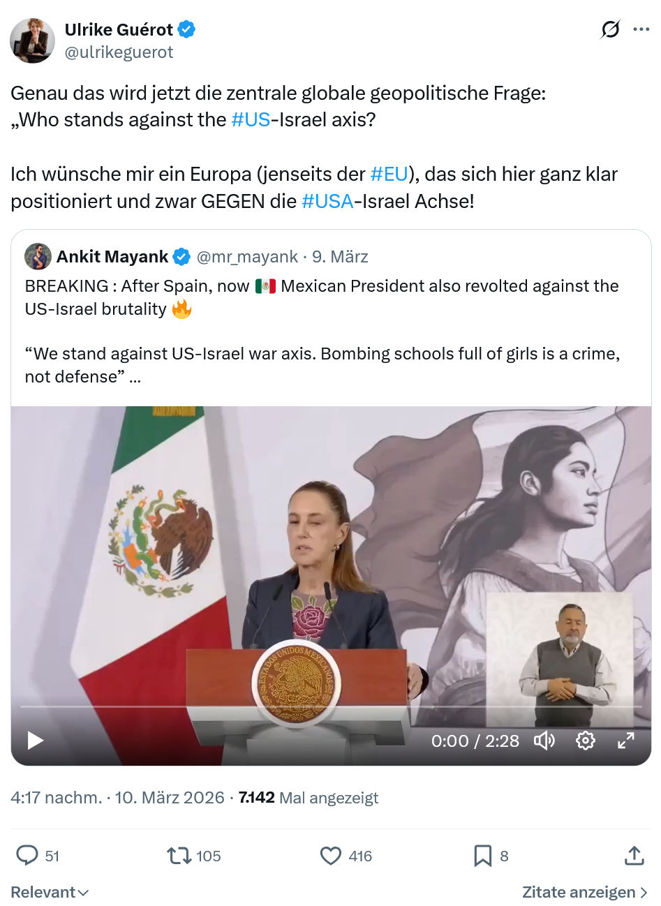 Ulrike Guérot: Genau das wird jetzt die zentrale…