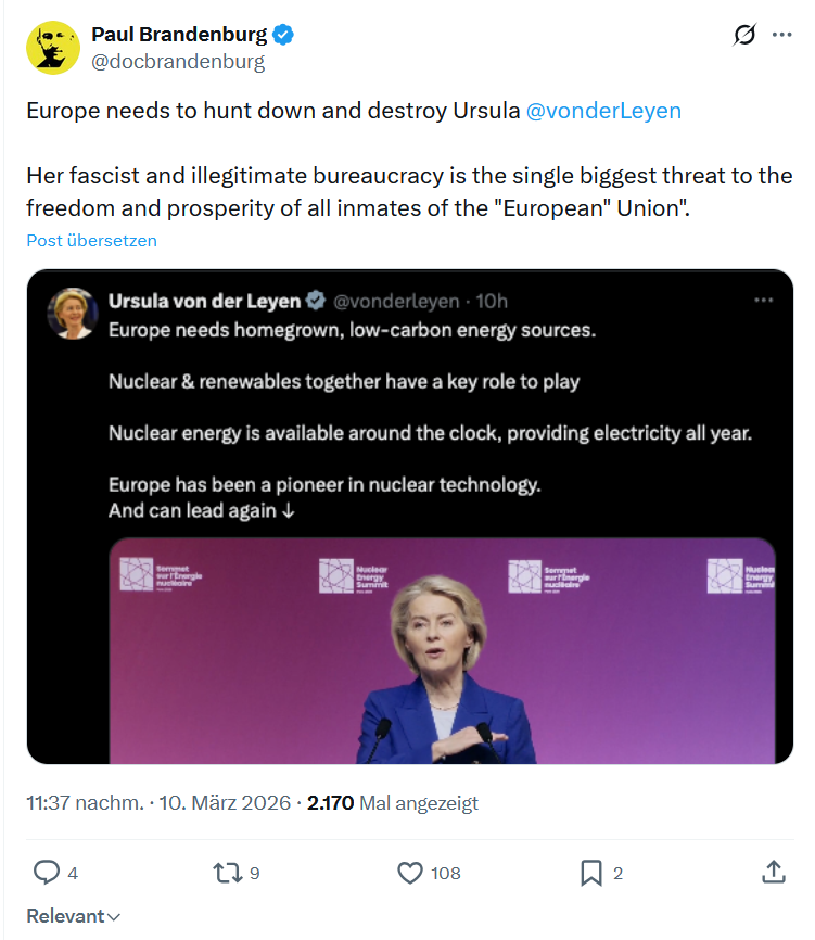 Paul Brandenburg: Europe needs to hunt down…