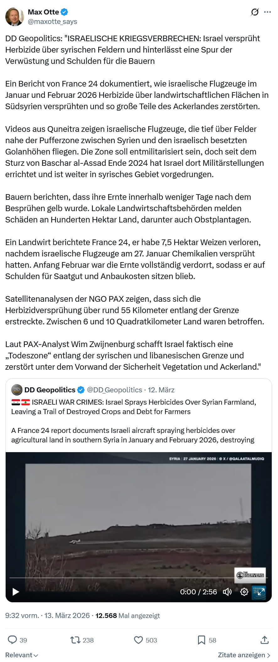 Max Otte: DD Geopolitics…