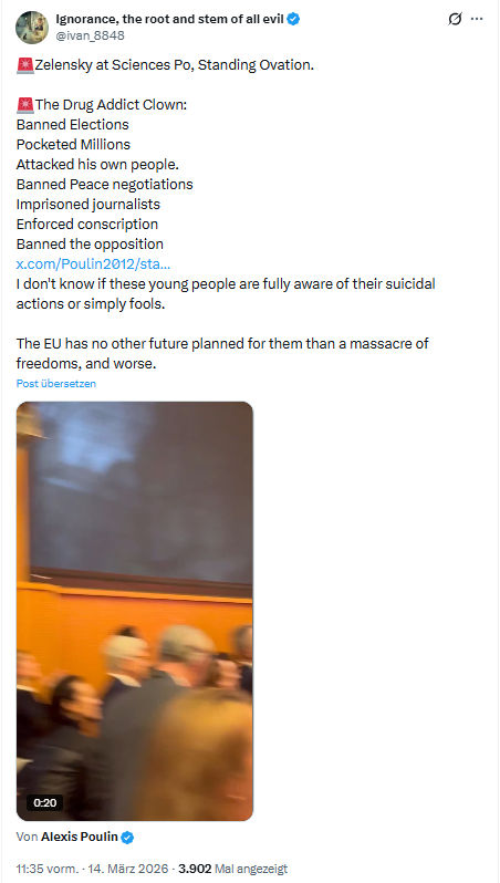 ivan Ignorance: Zelensky at Sciences Po…