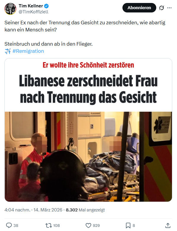 Tim Kellner: Seiner Ex nach der Trennung…