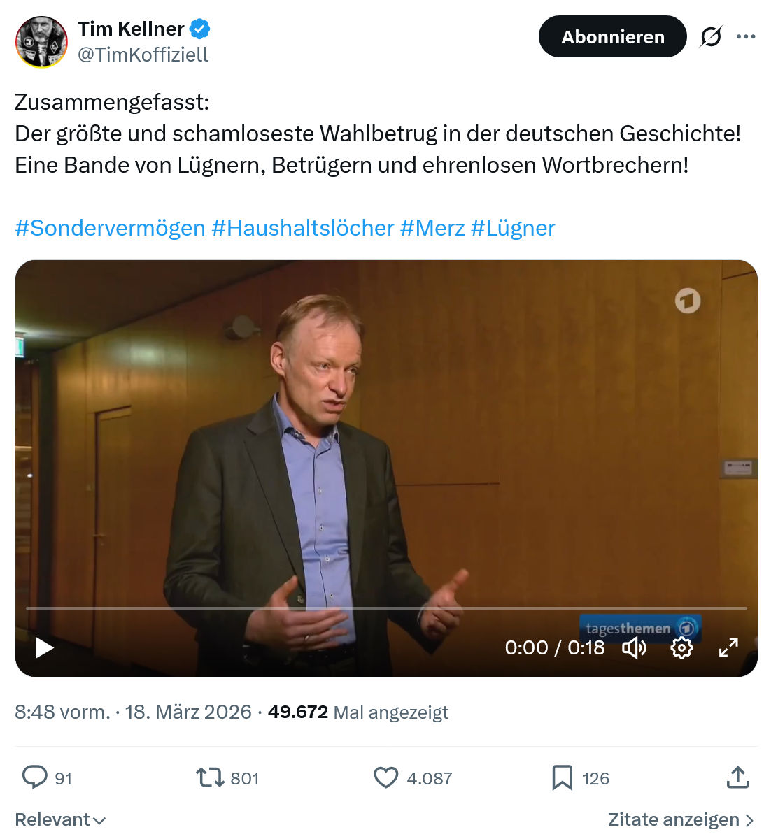 Tim Kellner: Zusammengefasst…