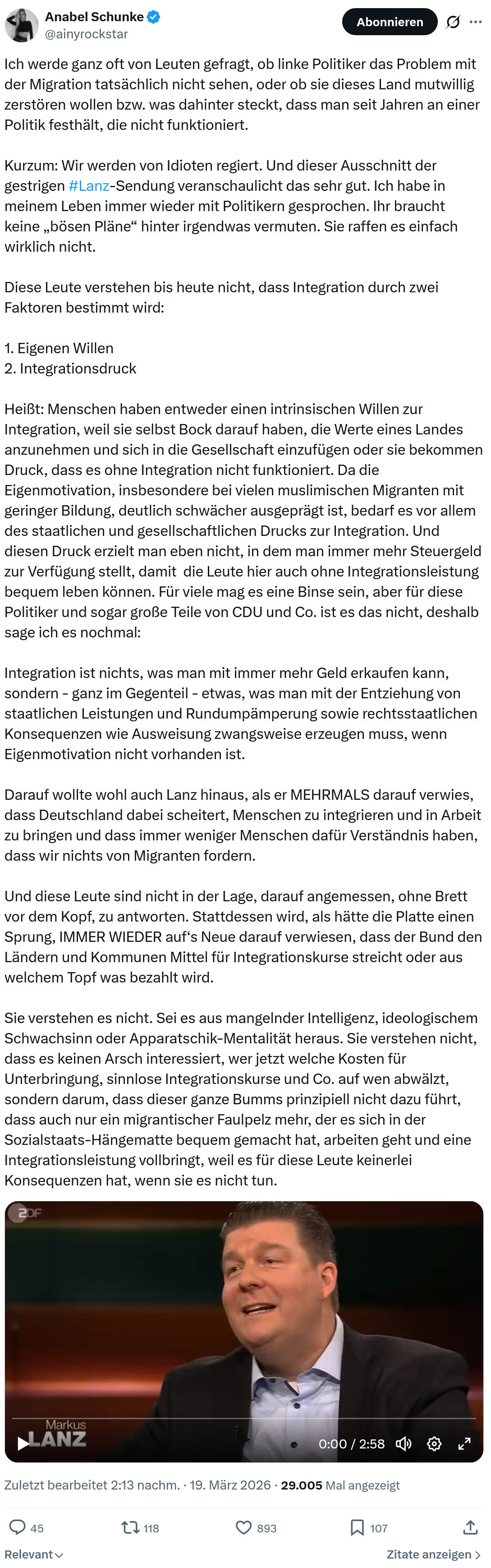 Anabel Schunke: Ich werde ganz oft von Leuten gefragt…