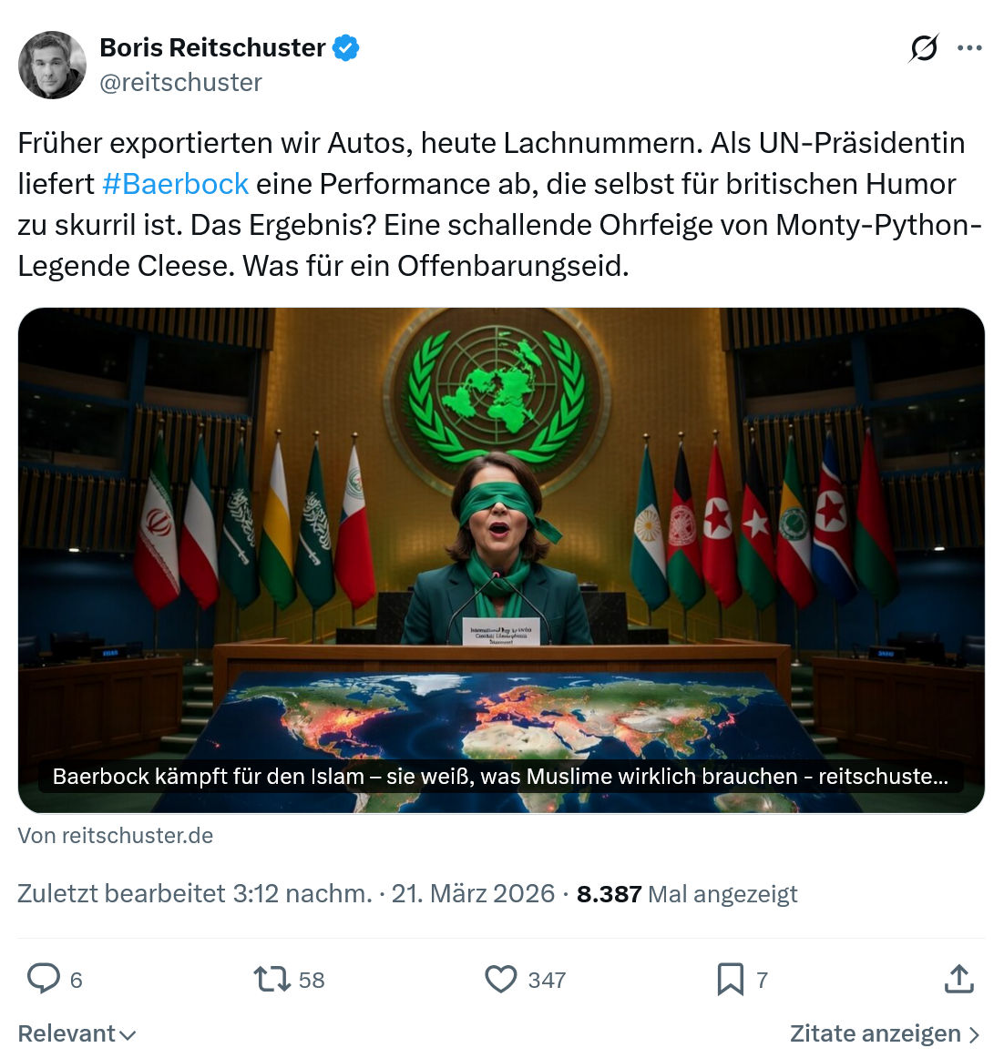 Boris Reitschuster: Früher exportierten wir Autos…