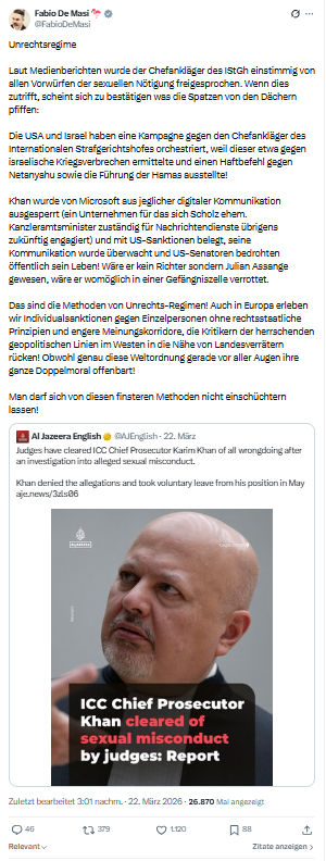 Fabio De Masi: Unrechtsregime…