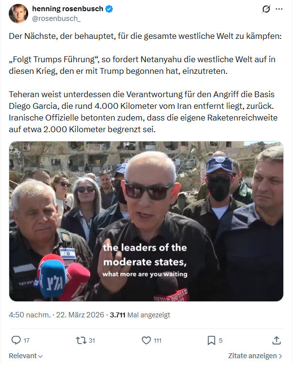 henning rosenbusch: Der Nächste, der behauptet…