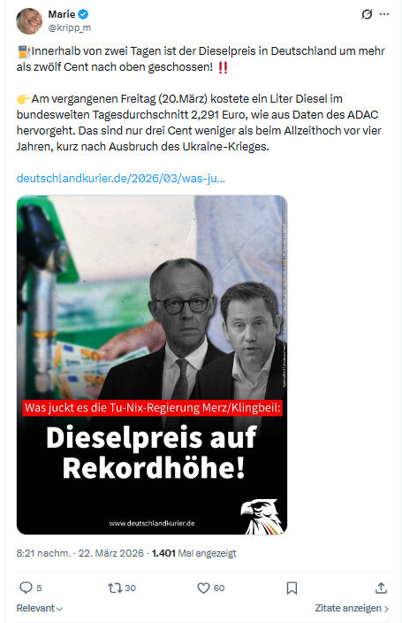 Marie kripp: Innerhalb von zwei Tagen…