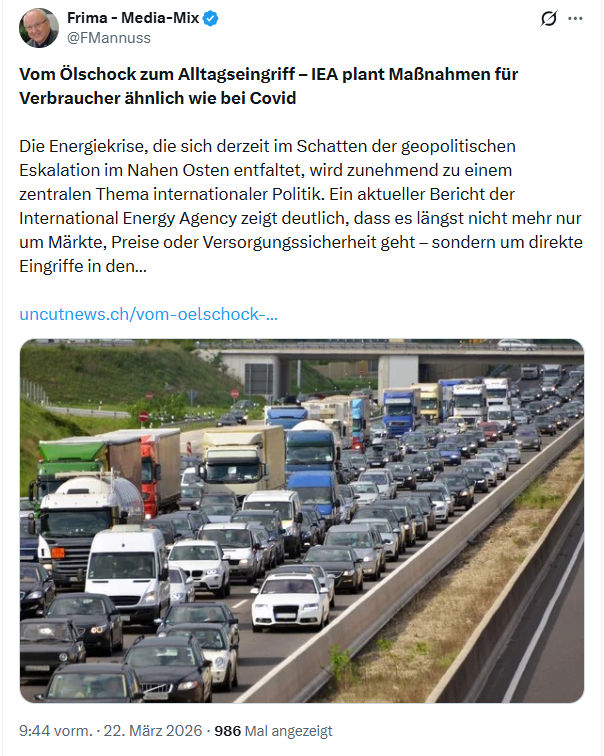 Friedrich Mannus: Vom Ölschock zum Alltagseingriff…