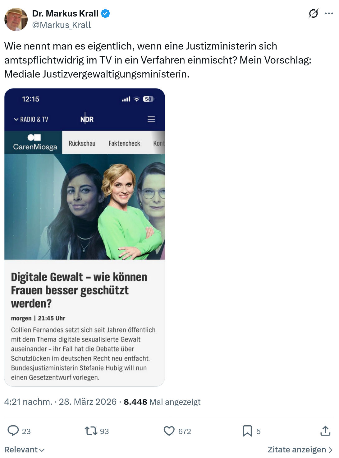 Markus Krall: Wie nennt man es eigentlich…
