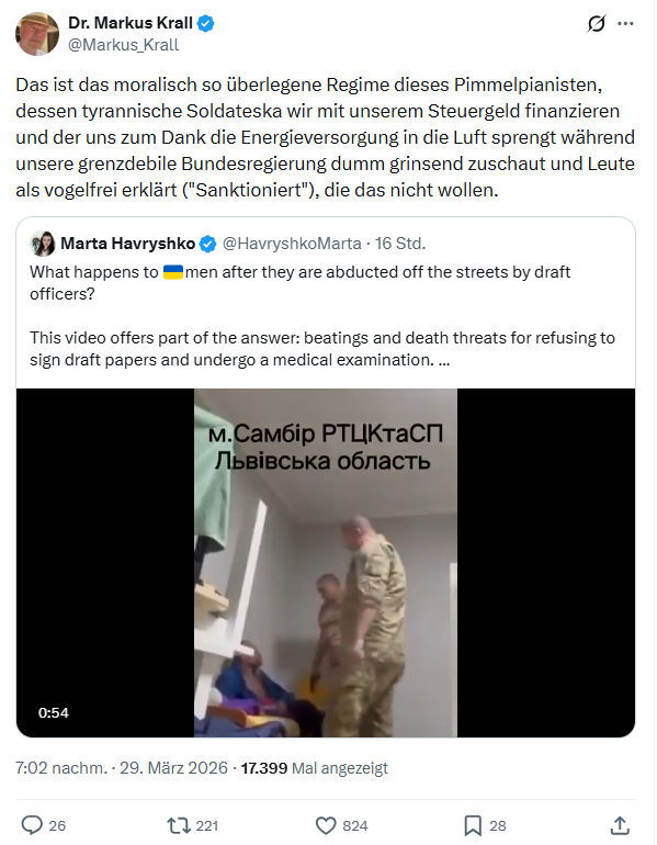 Markus Krall: Das ist das moralisch so überlegene Regime…
