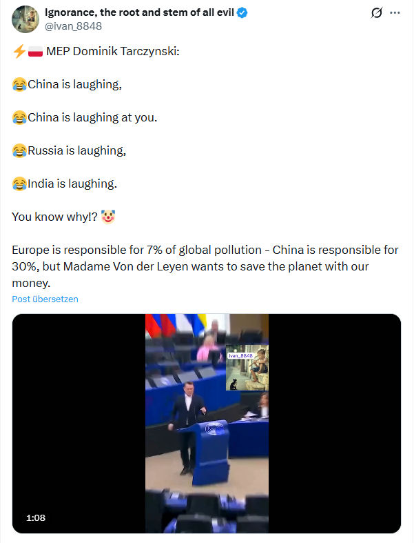 ivan Ignorance: MEP Dominik Tarczynski…