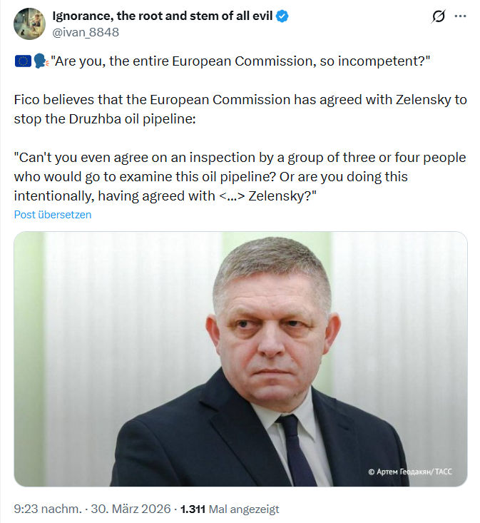 ivan Ignorance: "Are you, the entire European Commission, so incompetent?"…