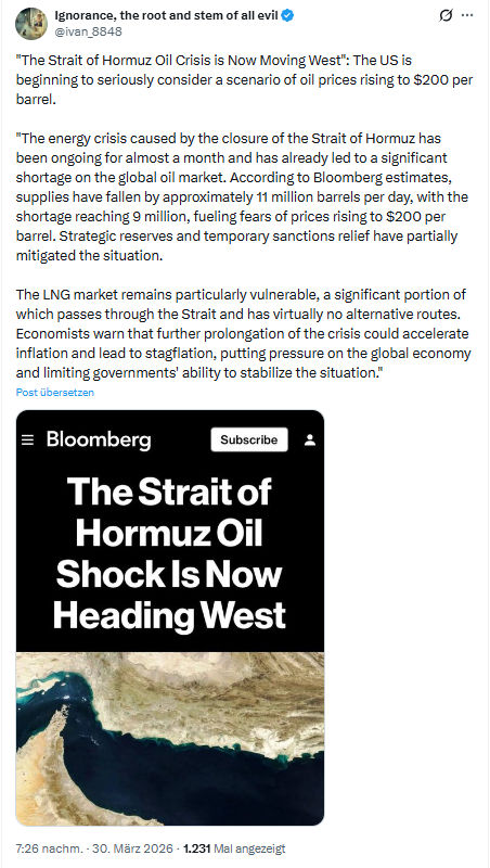 ivan Ignorance: The energy crisis caused by the closure…