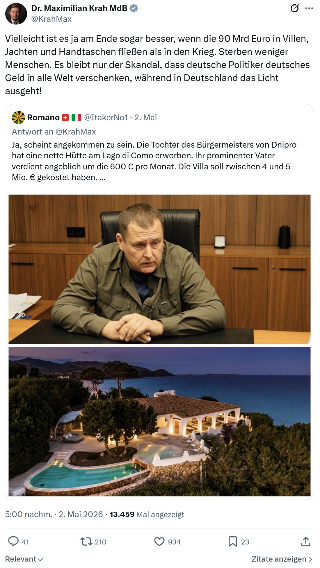 Maximilian Krah: Vielleicht ist es ja am Ende sogar besser…