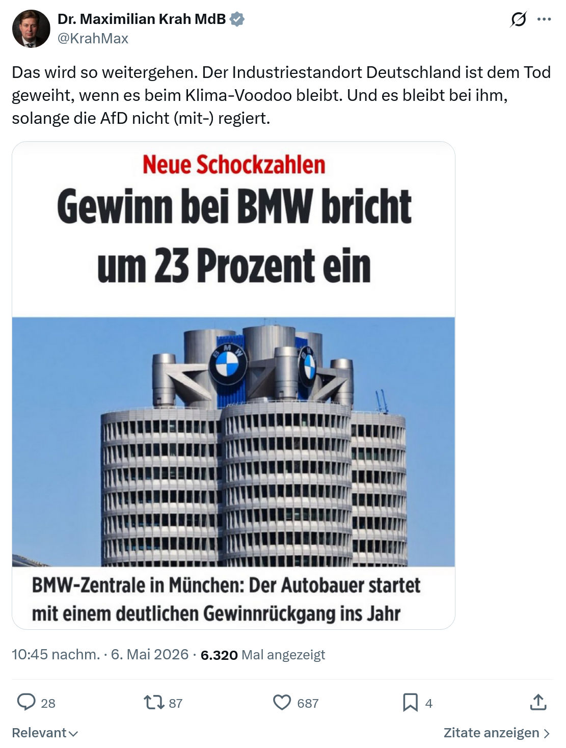 Maximilian Krah: Das wird so weitergehen…