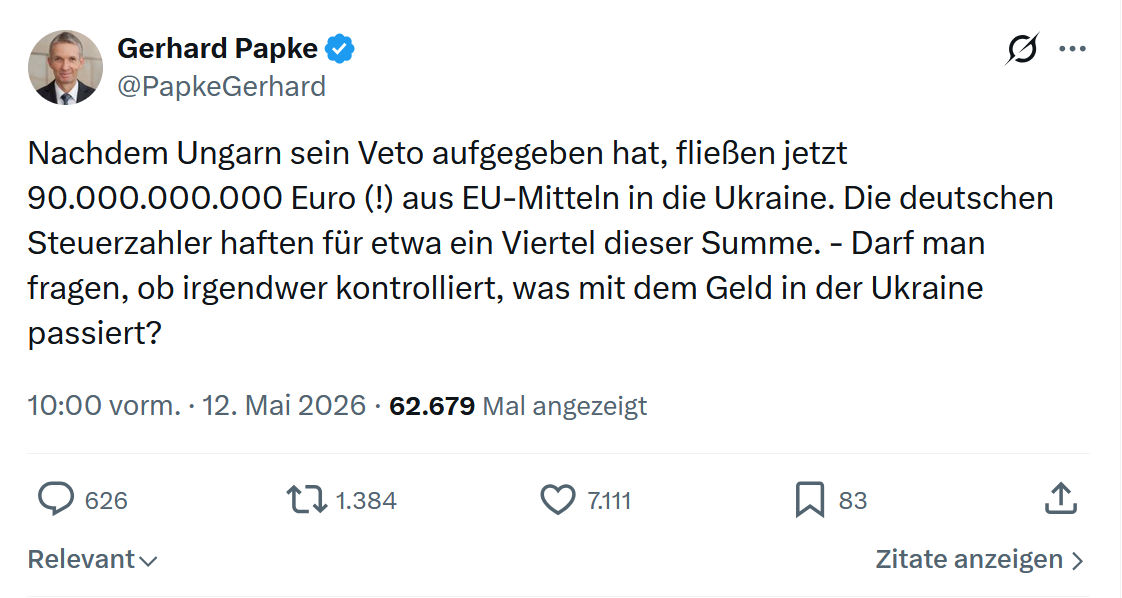 Gerhard Papke: Nachdem Ungarn sein Veto aufgegeben hat…