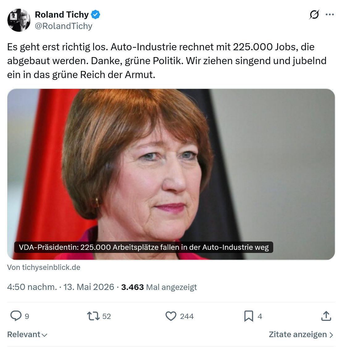 Roland Tichy: Es geht erst richtig los…